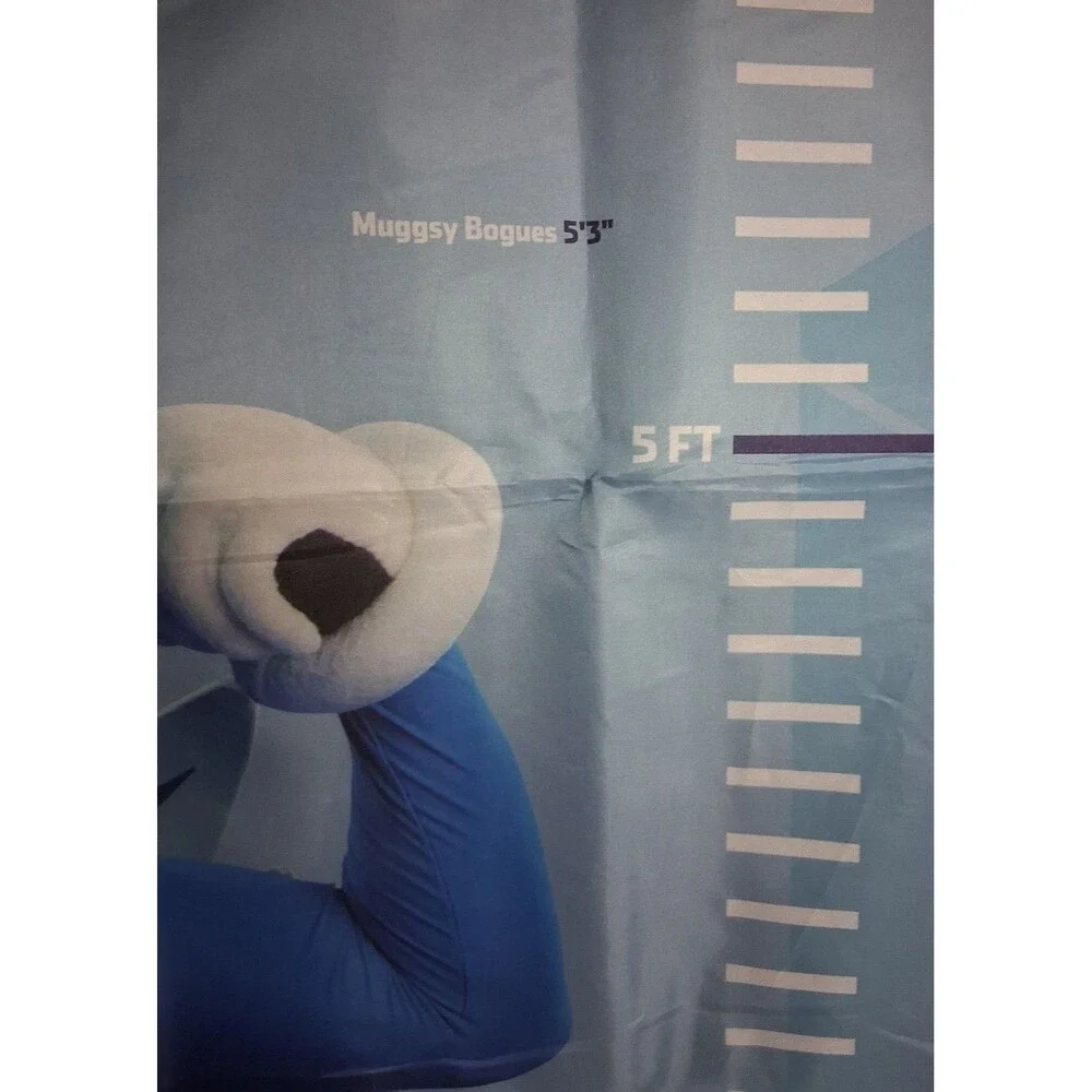 Charlotte Hornets Mascot Height Chart Wall Tapestry
